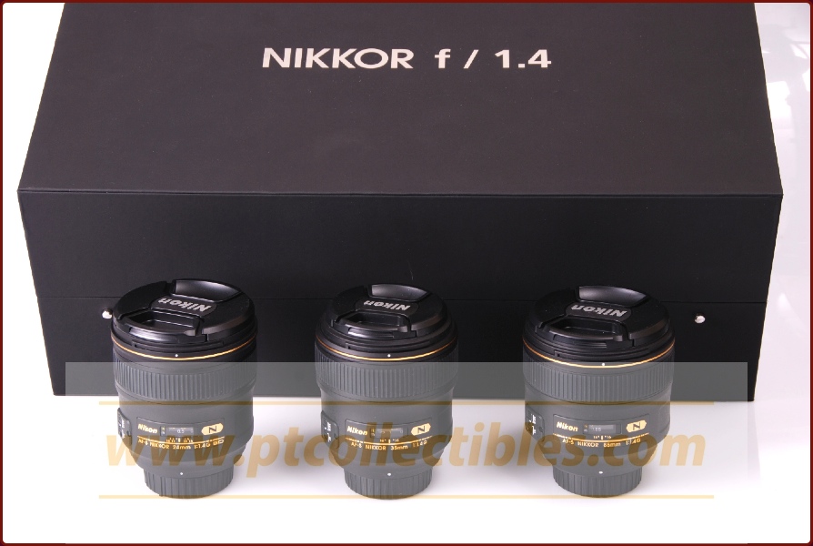 NIKKOR limited edition 1.4 set! (incl.BTW)